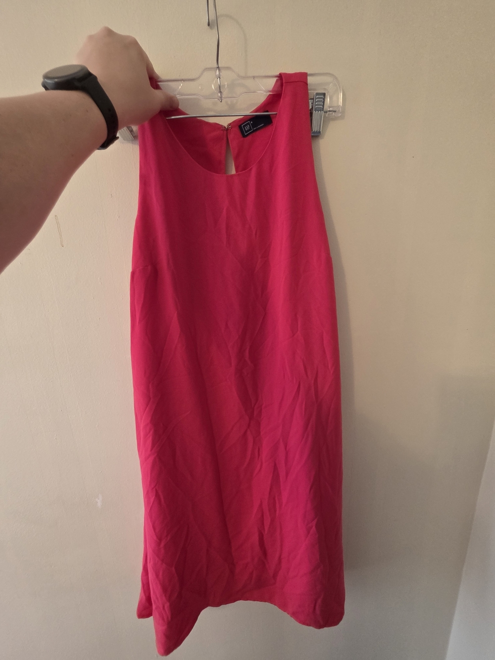 GAP Hot Pink Sleeveless Mini Dress